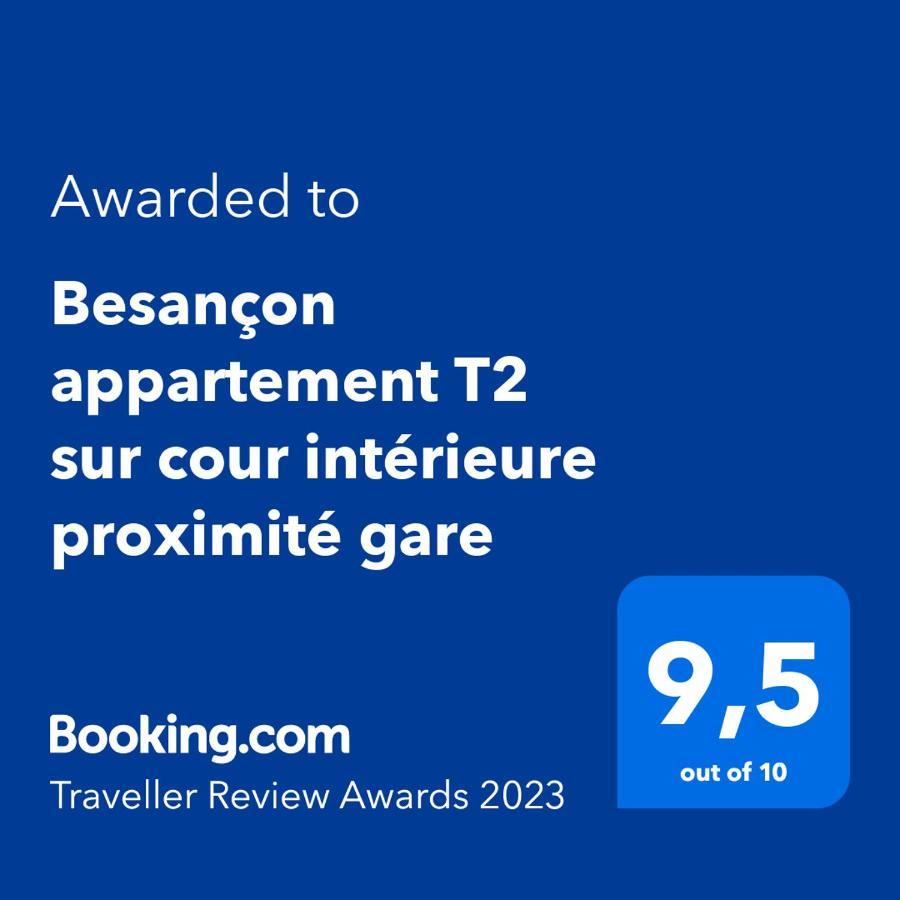 Besancon Appartement T2 Sur Cour Interieure Proximite Gare Luaran gambar